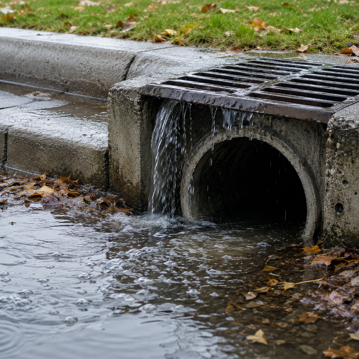 Inspection caméra canalisation eaux pluviales EP