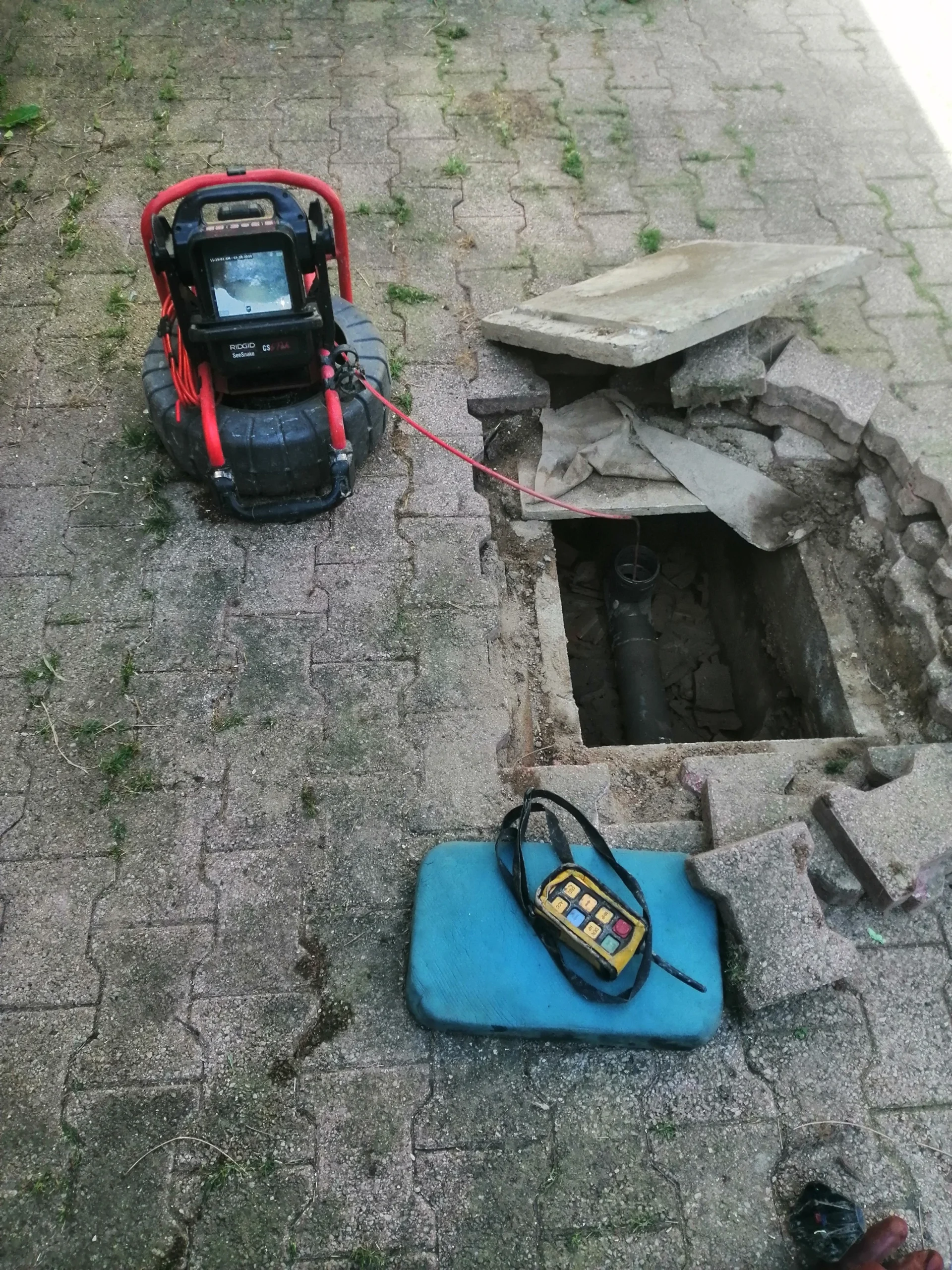 Inspection caméra réseau assainissement colonne d'immeuble - All Débouchage